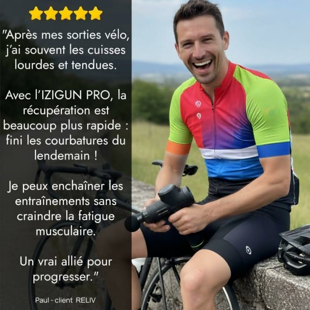 Pistolet de massage  Reliv Pro